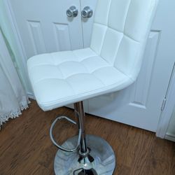 White Barstool