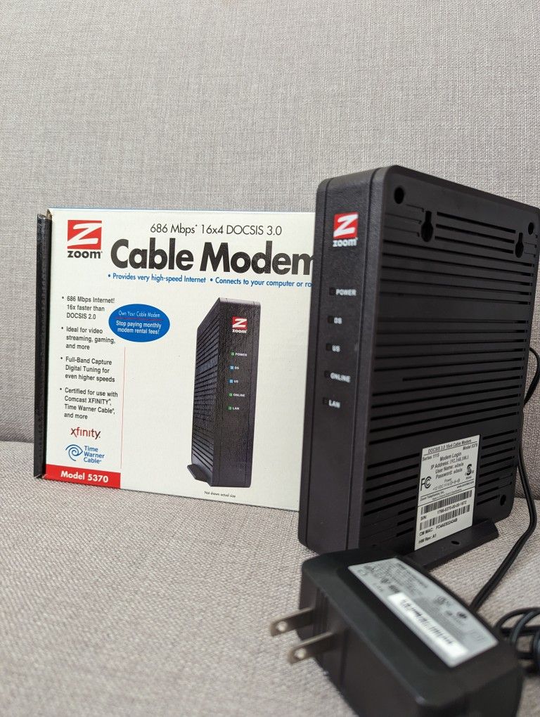 Docsis Cable Modem For Comcast