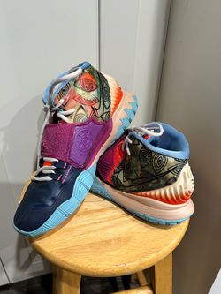 Nike Kyrie 6 Multi-Color High-Top Sneakers