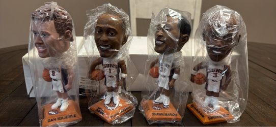 2002 Phoenix suns bobble head set