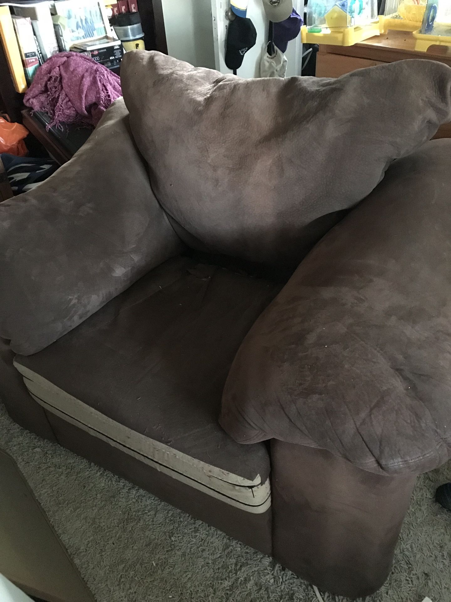 Oversized Chair- needs to be reupholstered
