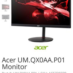 Acer UM.QX0AA.P01 144hz Monitor