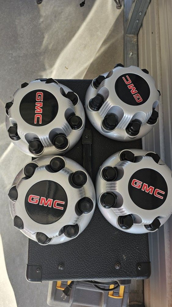 8 Lug GMC Rim Covers