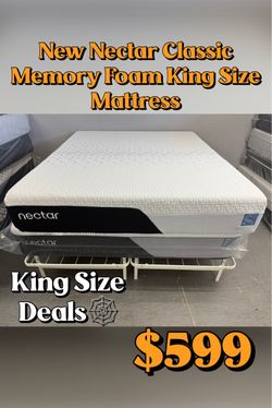 New Nectar Classic Memory Foam King Size Mattress