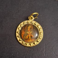 Virgin Mary Devotional Gold-Plated Charm Or Pendant - Brand New $3 Each Or $2 For $5