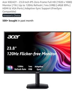 Acer V247y 23.8 inch Monitor