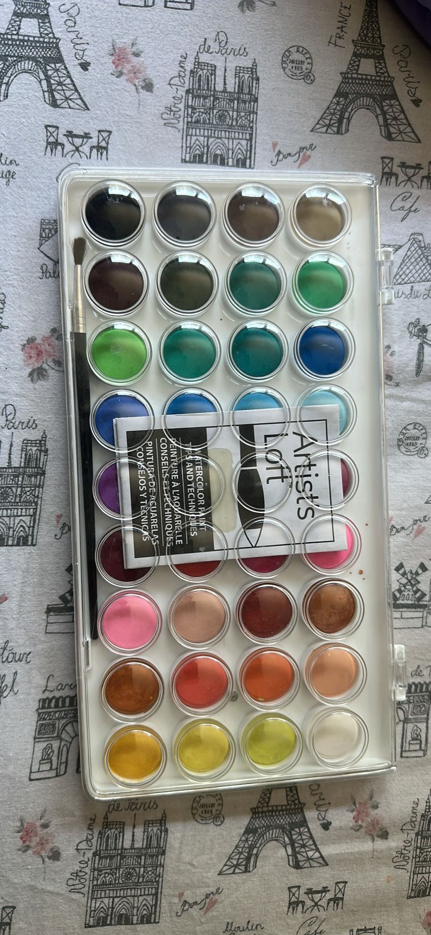 Water color paints 