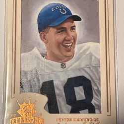 *GREAT CONDITION* Peyton Manning Gridiron Kings Card