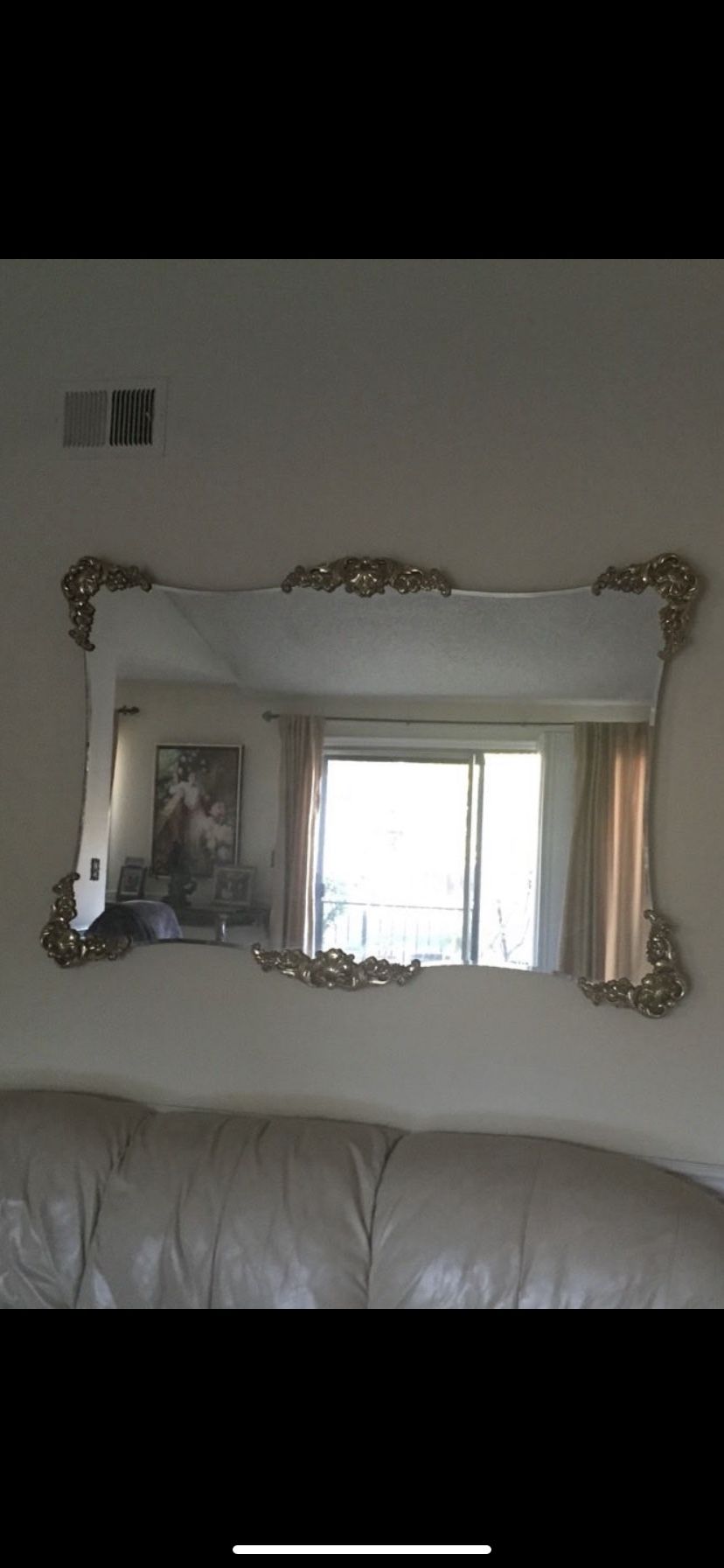 Wall antique mirror