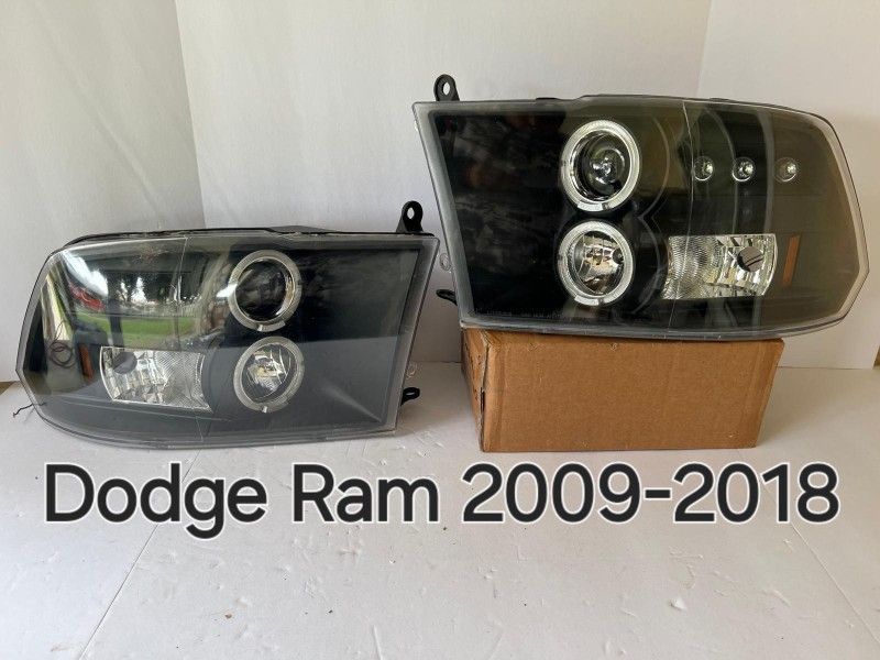 Dodge RAM 2009-2018 Headlights 