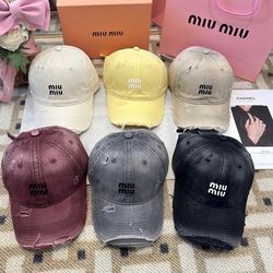 Miumiu brand new hats