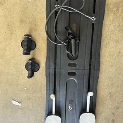 Foldable Pilates Reformer Board with Resistance Bands & Handles 🧘‍♀️