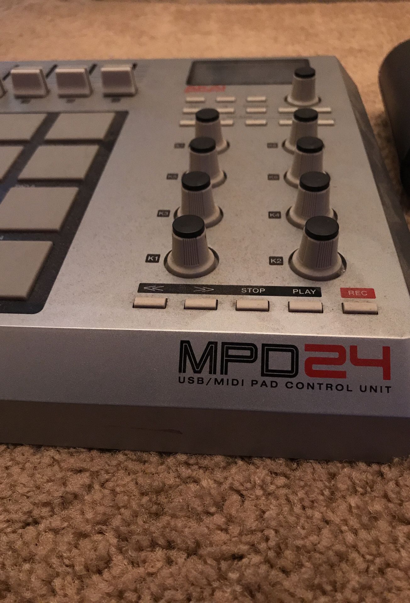 AKAI Professional MDP24 usb/midi drum pad control unit.