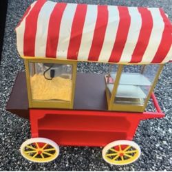 Popcorn Stand cart For AG 18” Dolls Pickup @  NASHUA NH - BURLINGTON MA