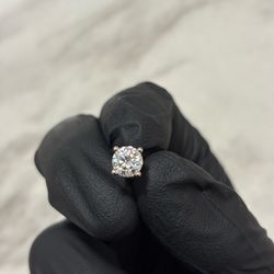 Moissanite 925 Sterling Silver Earrings