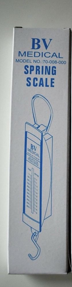 BV Medical Spring Scale. These scales are used for measuring weight or force