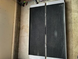 Folding Aluminum Wheelchair Ramp- portable
