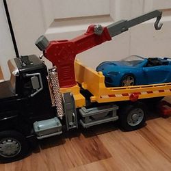 Car Tow Truck Wrecker Toy by Battat Lights and Sounds 21"