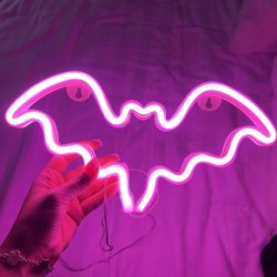 Bat Neon LED Night Lights