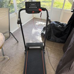 Folding Motorized Walking Pad Treadmill