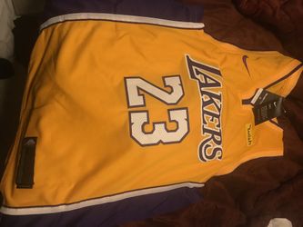 LeBron James Lakers jersey all sewn sizes L XL XXL $45