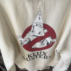 WCKDTHGHTS  Cream “Klux Busters” Hoodie (Large)