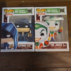 Funko Pops Xmas Batman , Xmas Joker , A Few Others