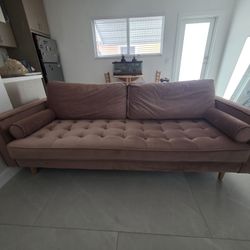 Mauve Couch