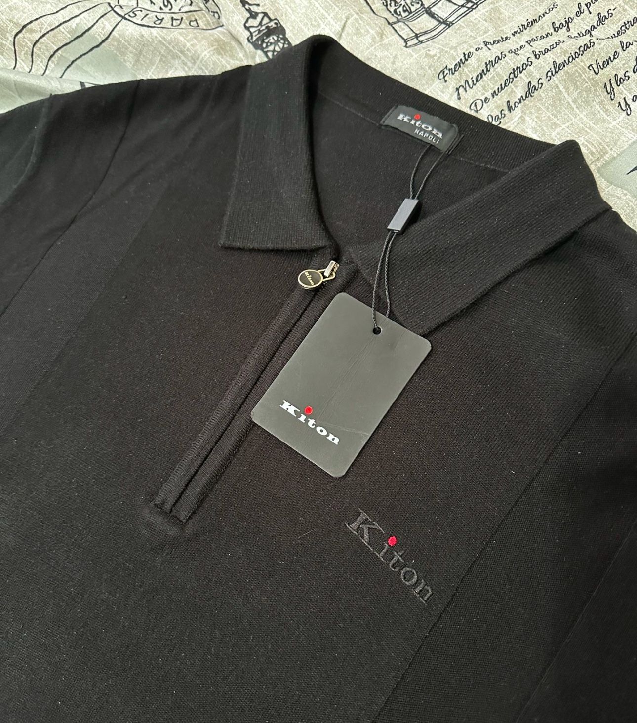 Kiton Italy Men’s Polo Shirt Size M