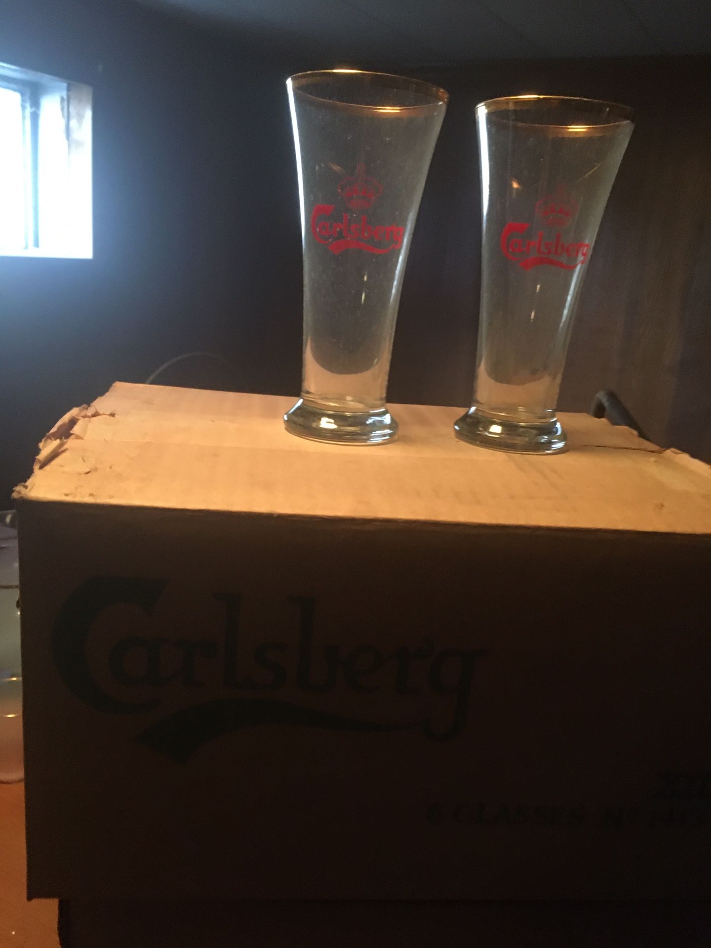 Carlsberg Beer Glasses
