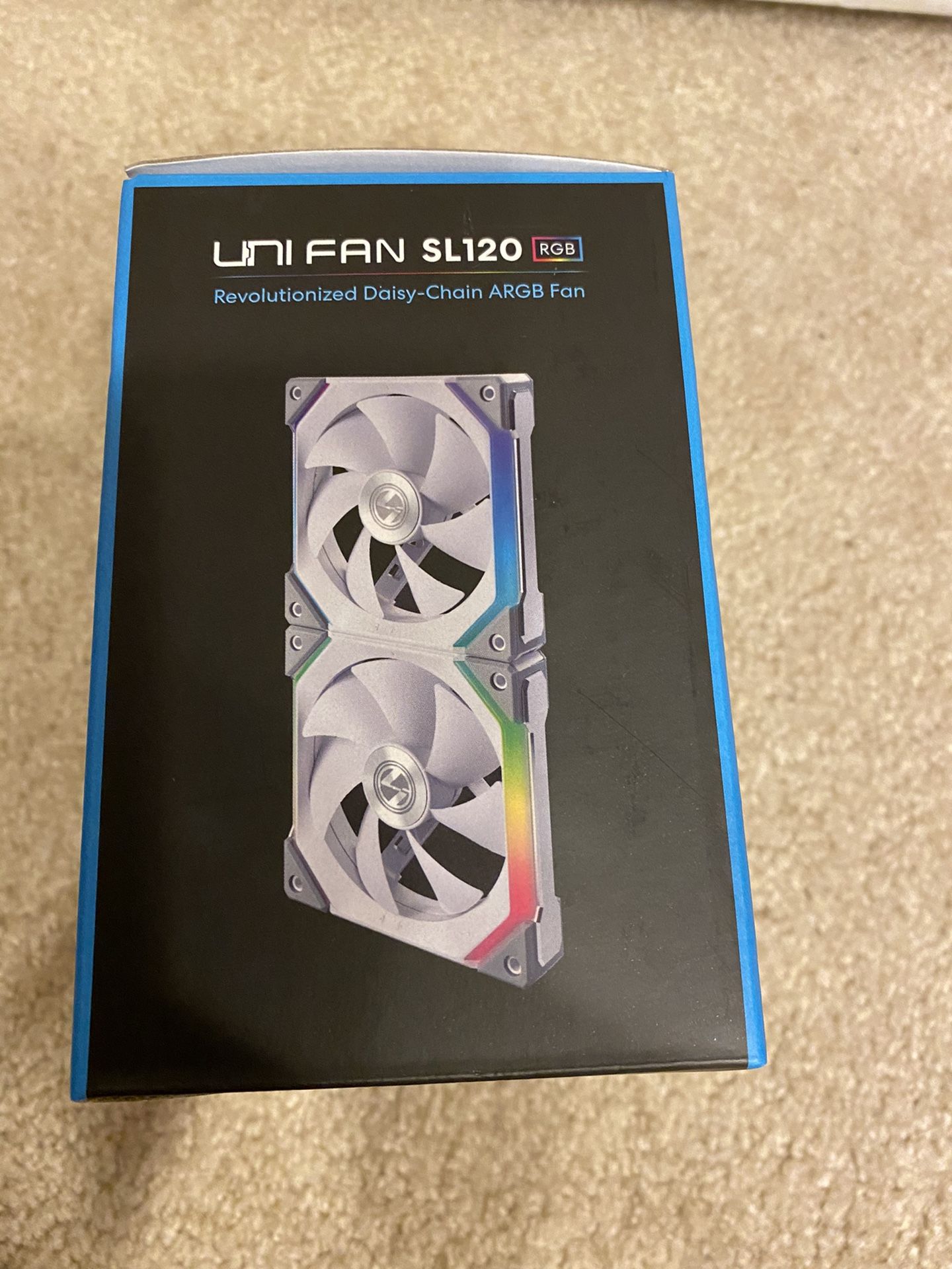 Lian Li UNI RGB Fan SL120 WHITE 3 Pk
