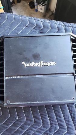 Punch P300X1 amplifier