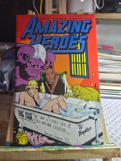 1981 Marvel Comics Amazing Heroes #111 Ty Templeton