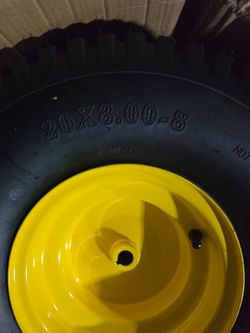 Maxrollors 20x8.00-8 Lawn Mower Tire and Wheel
