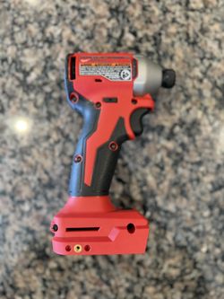 Milwaukee 3 Speed M18 18V Lithium-Ion Compact Brushless Cordless 1/4 in. Impact Driver (Tool-Only)