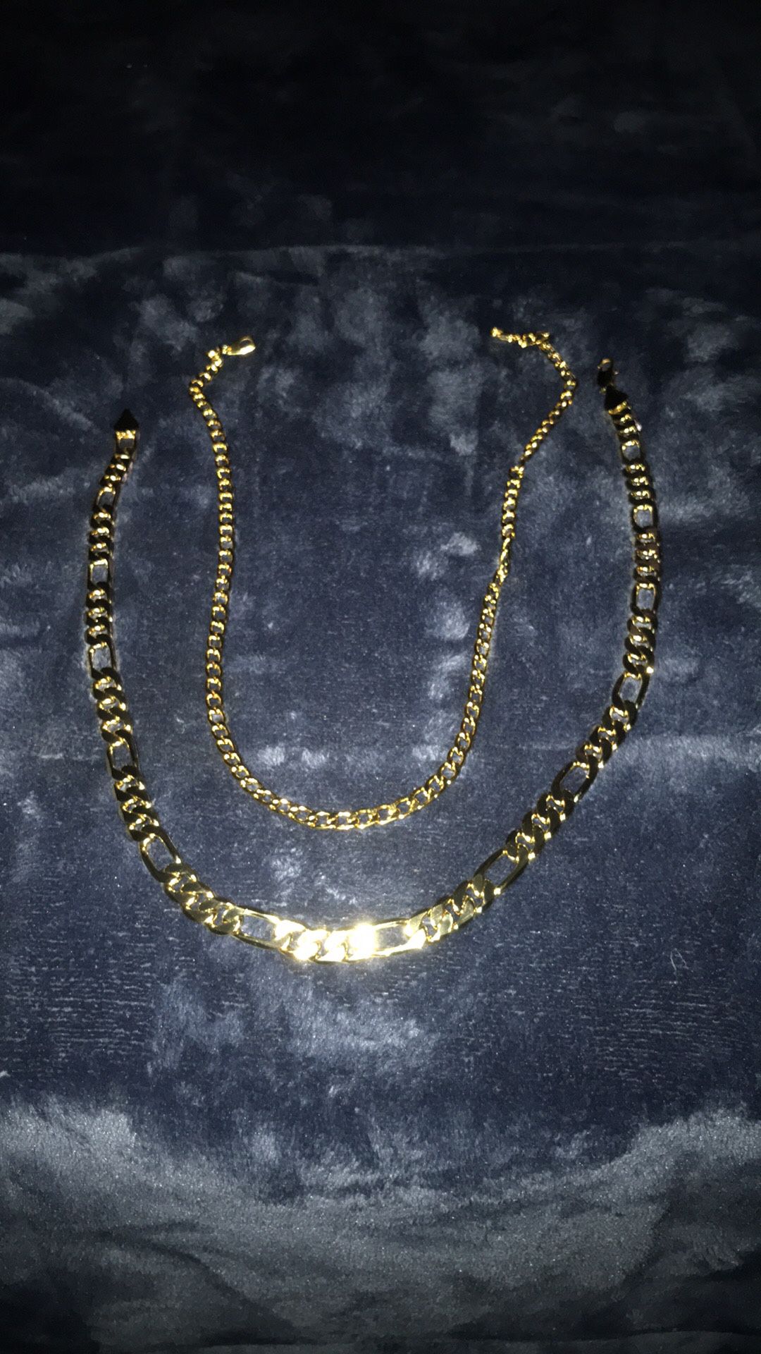Gold filled chains 22 inches