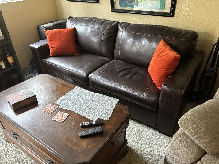 Leather Sofa