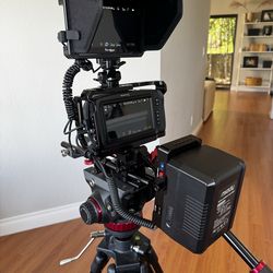 Blackmagic Cinema 6k with Monitor &Rig