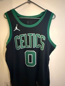 Brand new Jordan Jayson Tatum Celtic jersey  black away 46 L