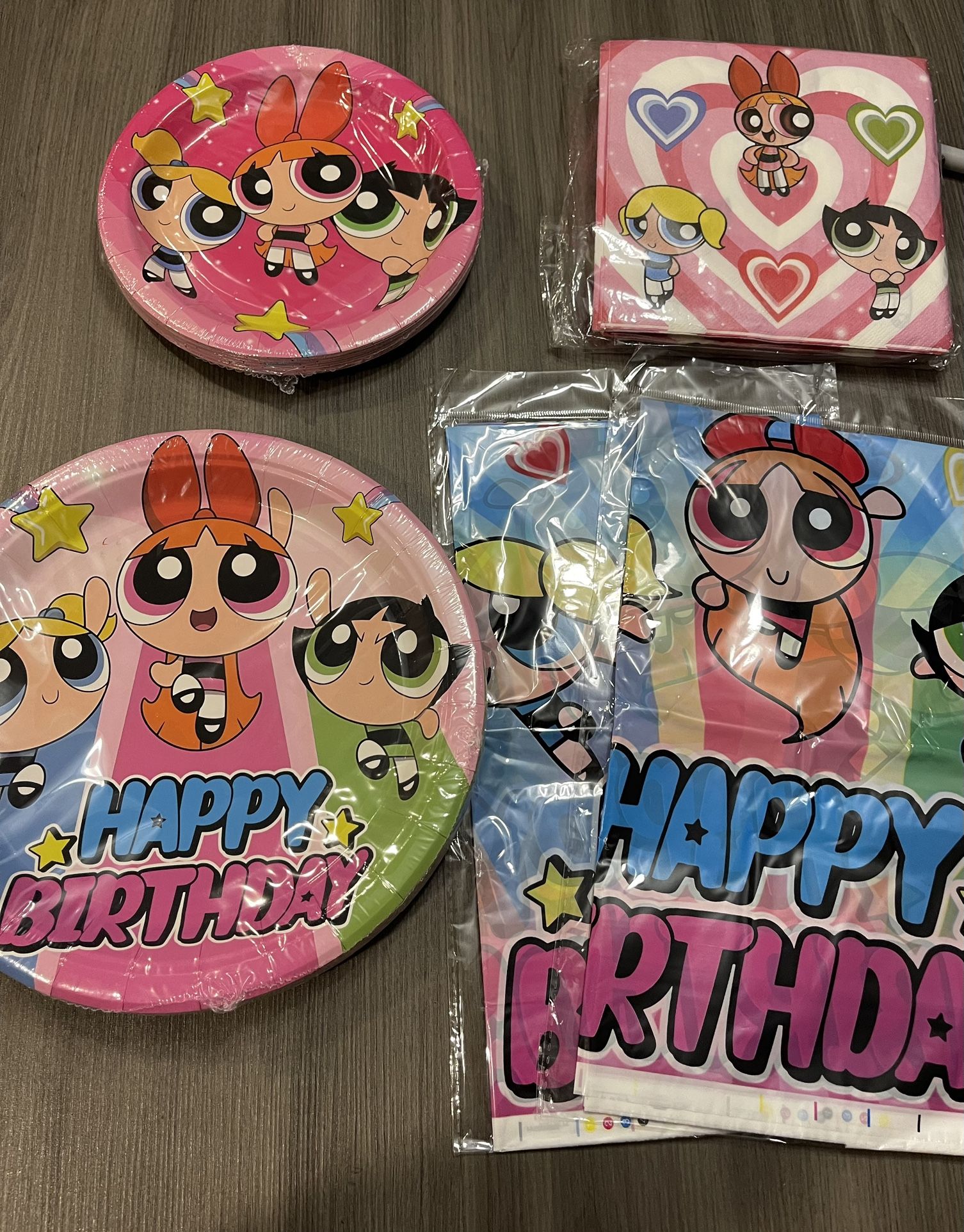 82pcs The Powerpuff Girls Birthday Supplies 