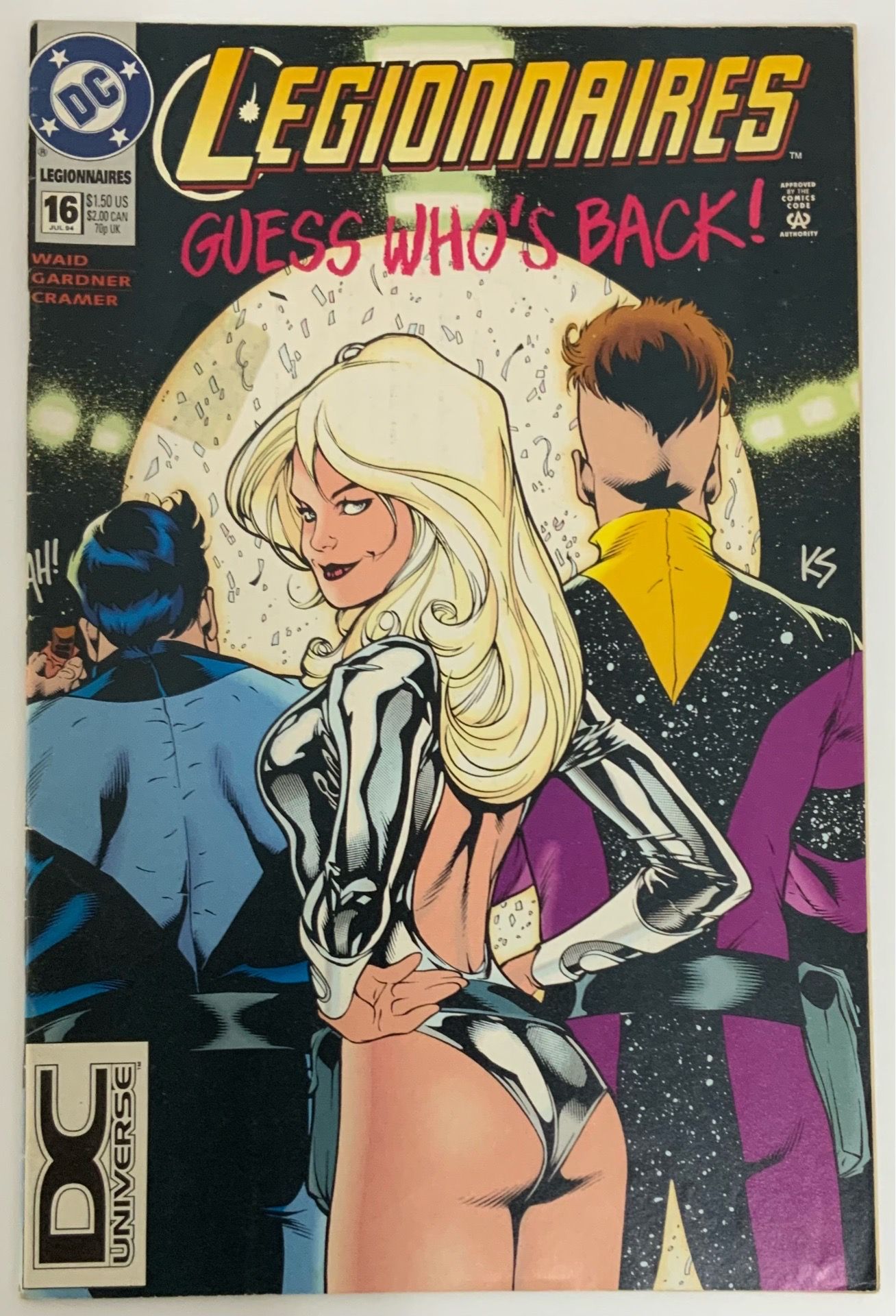 Legionnaires 16 DC Universe DCU Adam Hughes Variant Cover VG Condition
