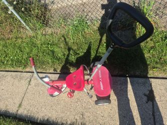 Radio Flyer Kids Tricycle with Push Handle