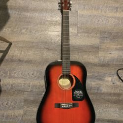 Must Go today- Fender Guitar – Great Condition – $110