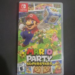 NINTENDO SWITCH MARIO PARTY SUPERSTARS 