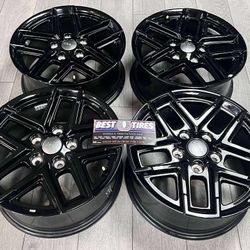 17” Inch Jeep Wrangler Wheels 17x7.5J 5x127mm et offset 44.45mm OEM Factory (SENSORS INCLUDED!)