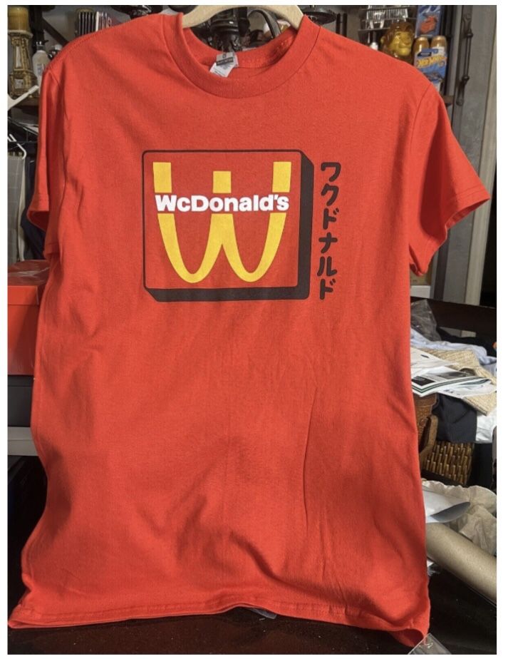 Authentic WcDonalds McDonald’s WcDonald’s Crew Member T Shirt