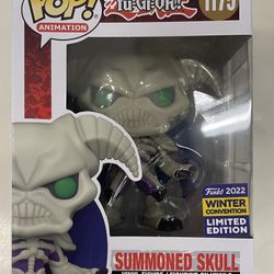 FUNKO POP VINYL WINTER CONVENTION EXCLUSIVE SUMMONED SKULL #1175 Yu-Gi-Oh 