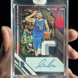 21-22 Panini Recon Luka Auto