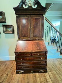 Maitland Smith mahogany secretary