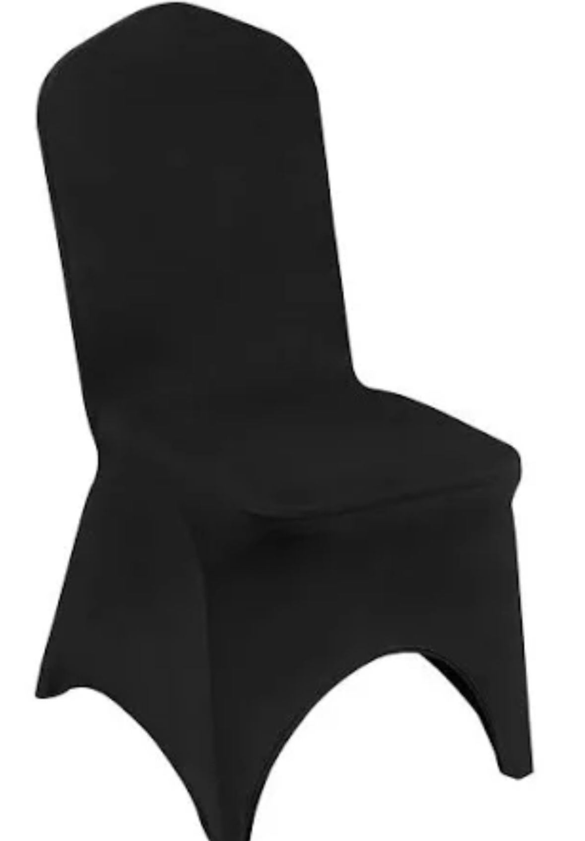 150 Black Spandex Chair Covers